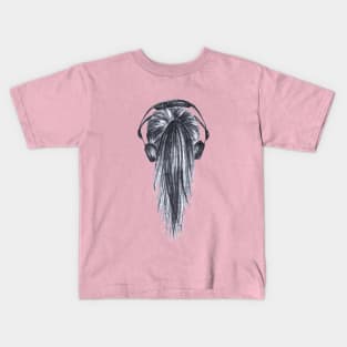 Hair and music Kids T-Shirt